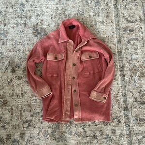 Waffle Jacket/Button Up